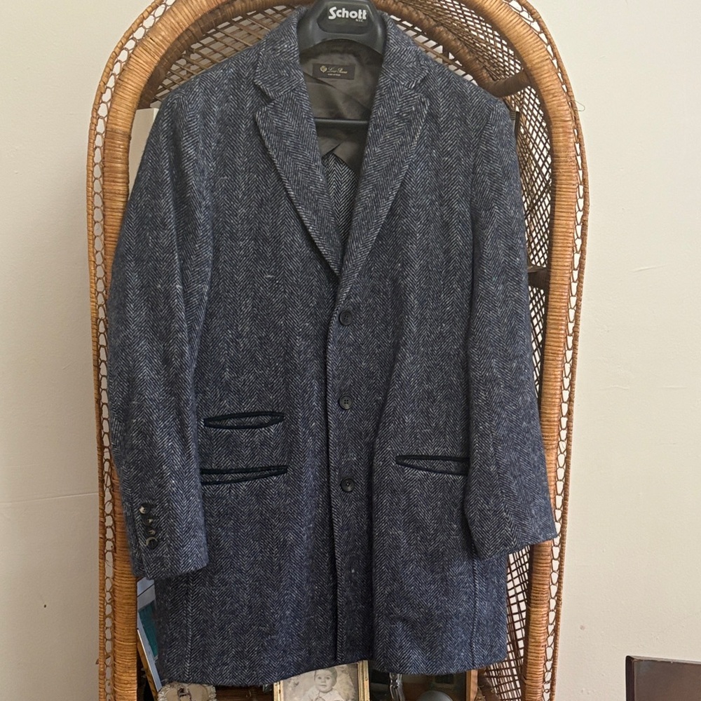 Loro Piana Men's Charcoal Blazer Size M